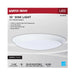 Disk Light Nuvo 62-1811R1 10 Inch LED Disk Light - 27K/3K/35K/4K/5K CCT Selectable - White Finish Nuvo