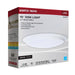 Disk Light Nuvo 62-1811R1 10 Inch LED Disk Light - 27K/3K/35K/4K/5K CCT Selectable - White Finish Nuvo