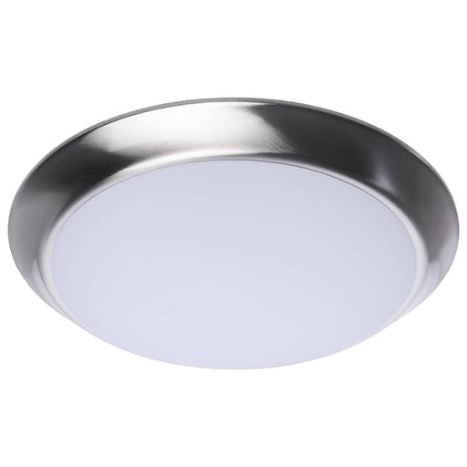 Disk Light Nuvo 62-1812R1 10 Inch LED Disk Light - 27K/3K/35K/4K/5K CCT Selectable - Brushed Nickel Finish Nuvo