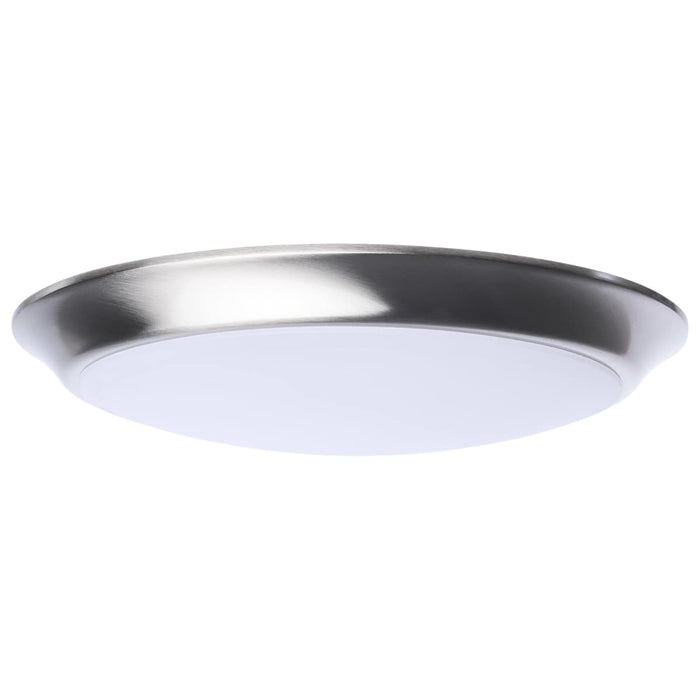 Disk Light Nuvo 62-1812R1 10 Inch LED Disk Light - 27K/3K/35K/4K/5K CCT Selectable - Brushed Nickel Finish Nuvo
