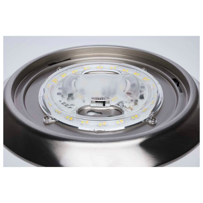 Disk Light Nuvo 62-1812R1 10 Inch LED Disk Light - 27K/3K/35K/4K/5K CCT Selectable - Brushed Nickel Finish Nuvo