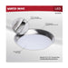 Disk Light Nuvo 62-1812R1 10 Inch LED Disk Light - 27K/3K/35K/4K/5K CCT Selectable - Brushed Nickel Finish Nuvo