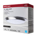 Disk Light Nuvo 62-1812R1 10 Inch LED Disk Light - 27K/3K/35K/4K/5K CCT Selectable - Brushed Nickel Finish Nuvo