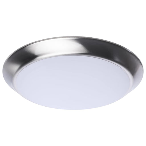 Disk Light Nuvo 62-1812R1 10 Inch LED Disk Light - 27K/3K/35K/4K/5K CCT Selectable - Brushed Nickel Finish Nuvo