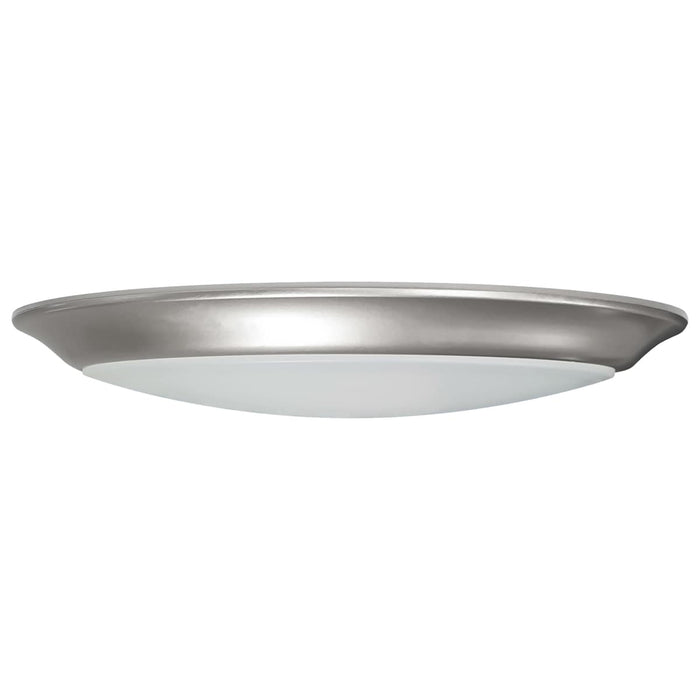 Disk Light Nuvo 62-1812 10 inch - LED Disk Light - 5-CCT Selectable 27K/3K/35K/4K/5K - Brushed Nickel Finish Nuvo