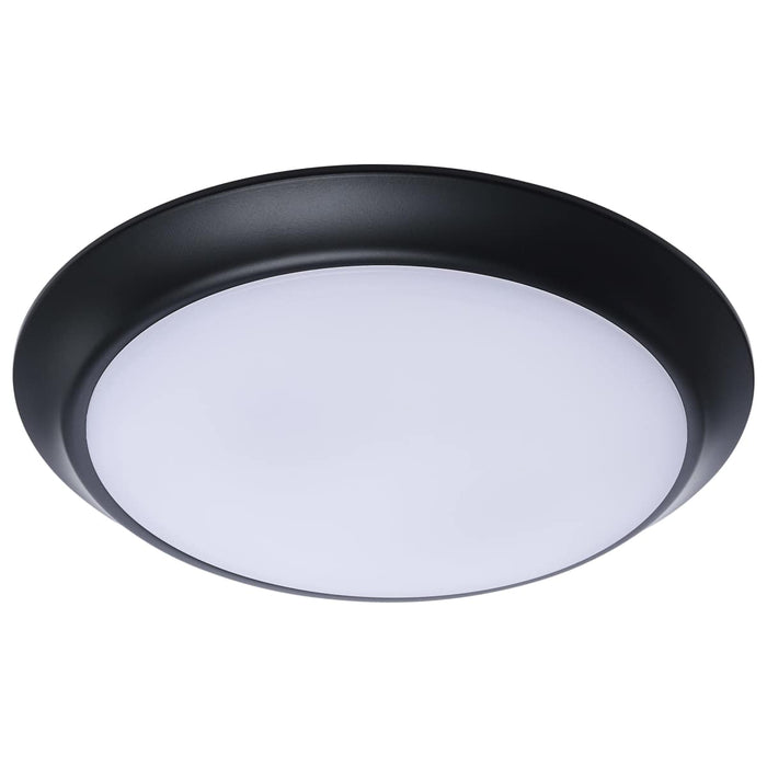 Disk Light Nuvo 62-1814R1 10 Inch LED Disk Light - 27K/3K/35K/4K/5K CCT Selectable - Black Finish Nuvo