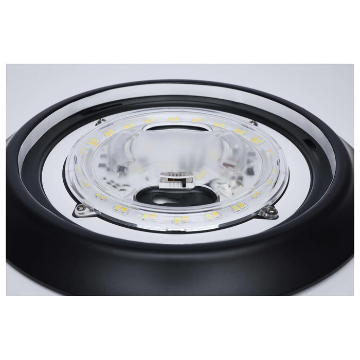 Disk Light Nuvo 62-1814R1 10 Inch LED Disk Light - 27K/3K/35K/4K/5K CCT Selectable - Black Finish Nuvo
