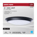 Disk Light Nuvo 62-1814R1 10 Inch LED Disk Light - 27K/3K/35K/4K/5K CCT Selectable - Black Finish Nuvo