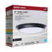 Disk Light Nuvo 62-1814R1 10 Inch LED Disk Light - 27K/3K/35K/4K/5K CCT Selectable - Black Finish Nuvo