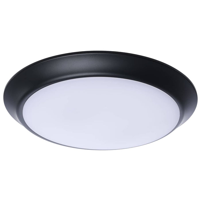 Disk Light Nuvo 62-1814R1 10 Inch LED Disk Light - 27K/3K/35K/4K/5K CCT Selectable - Black Finish Nuvo