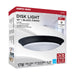 Disk Light Nuvo 62-1814 10 inch - LED Disk Light - 5-CCT Selectable 27K/3K/35K/4K/5K - Black Finish Nuvo