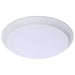 Disk Light Nuvo 62-1815R1 9.8 Watt - 10 Inch LED Disk Light - 27K/3K/35K/4K/5K CCT Selectable - White Finish Nuvo
