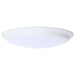 Disk Light Nuvo 62-1815R1 9.8 Watt - 10 Inch LED Disk Light - 27K/3K/35K/4K/5K CCT Selectable - White Finish Nuvo