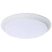 Disk Light Nuvo 62-1815R1 9.8 Watt - 10 Inch LED Disk Light - 27K/3K/35K/4K/5K CCT Selectable - White Finish Nuvo