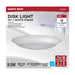 Disk Light Nuvo 62-1815 9.5 Watt - 10 Inch LED Disk Light - White Finish - CCT Selectable Nuvo