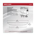 Disk Light Nuvo 62-1815 9.5 Watt - 10 Inch LED Disk Light - White Finish - CCT Selectable Nuvo