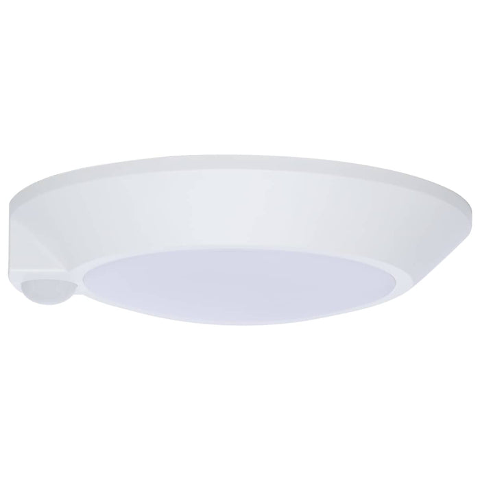 Disk Light Nuvo 62-1820R1 7 Inch LED Disk Light - 27K/3K/35K/4K/5K CCT Selectable - Occupancy Sensor - White Finish Nuvo