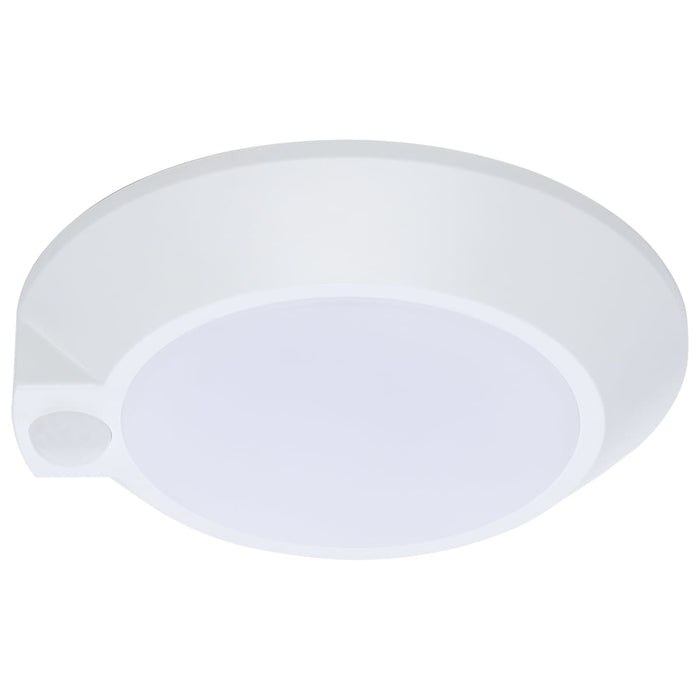 Disk Light Nuvo 62-1820R1 7 Inch LED Disk Light - 27K/3K/35K/4K/5K CCT Selectable - Occupancy Sensor - White Finish Nuvo
