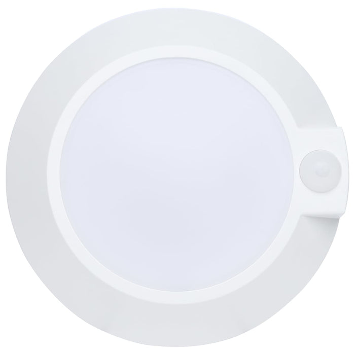 Disk Light Nuvo 62-1820R1 7 Inch LED Disk Light - 27K/3K/35K/4K/5K CCT Selectable - Occupancy Sensor - White Finish Nuvo