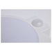 Disk Light Nuvo 62-1820R1 7 Inch LED Disk Light - 27K/3K/35K/4K/5K CCT Selectable - Occupancy Sensor - White Finish Nuvo