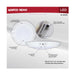 Disk Light Nuvo 62-1820R1 7 Inch LED Disk Light - 27K/3K/35K/4K/5K CCT Selectable - Occupancy Sensor - White Finish Nuvo