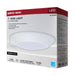 Disk Light Nuvo 62-1820R1 7 Inch LED Disk Light - 27K/3K/35K/4K/5K CCT Selectable - Occupancy Sensor - White Finish Nuvo
