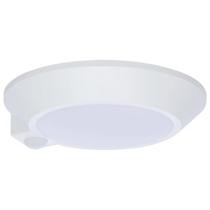 Disk Light Nuvo 62-1820R1 7 Inch LED Disk Light - 27K/3K/35K/4K/5K CCT Selectable - Occupancy Sensor - White Finish Nuvo