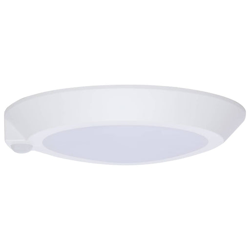 Disk Light Nuvo 62-1821R1 10 Inch LED Disk Light - 27K/3K/35K/4K/5K CCT Selectable - Occupancy Sensor - White Finish Nuvo