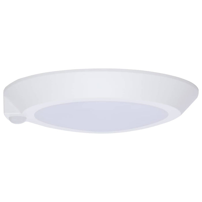 Disk Light Nuvo 62-1821R1 10 Inch LED Disk Light - 27K/3K/35K/4K/5K CCT Selectable - Occupancy Sensor - White Finish Nuvo
