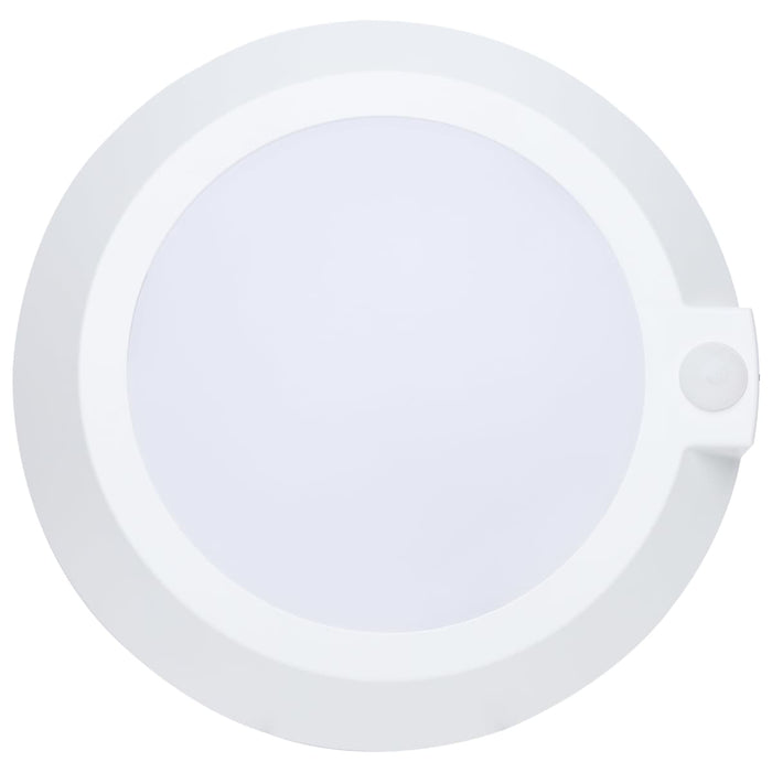 Disk Light Nuvo 62-1821R1 10 Inch LED Disk Light - 27K/3K/35K/4K/5K CCT Selectable - Occupancy Sensor - White Finish Nuvo
