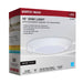 Disk Light Nuvo 62-1821R1 10 Inch LED Disk Light - 27K/3K/35K/4K/5K CCT Selectable - Occupancy Sensor - White Finish Nuvo
