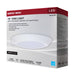 Disk Light Nuvo 62-1821R1 10 Inch LED Disk Light - 27K/3K/35K/4K/5K CCT Selectable - Occupancy Sensor - White Finish Nuvo