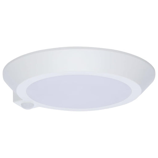 Disk Light Nuvo 62-1821R1 10 Inch LED Disk Light - 27K/3K/35K/4K/5K CCT Selectable - Occupancy Sensor - White Finish Nuvo