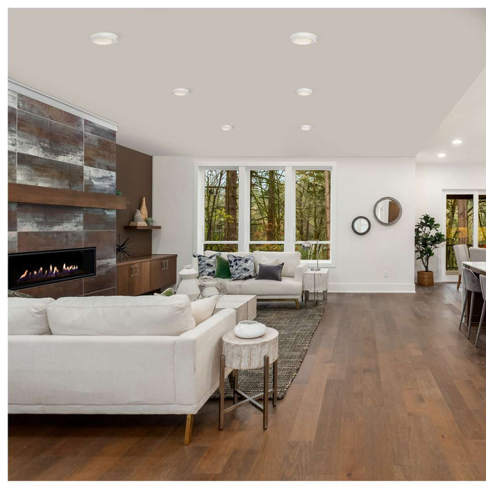 Disk Light Nuvo 62-1821 10 Inch - LED Disk Light - Fixture with Occupancy Sensor - White Finish - CCT Selectable Nuvo