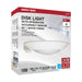 Disk Light Nuvo 62-1821 10 Inch - LED Disk Light - Fixture with Occupancy Sensor - White Finish - CCT Selectable Nuvo