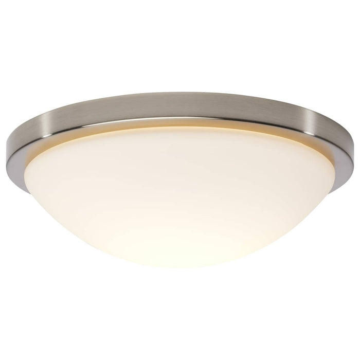 Flush Mount Nuvo 62-1842 Button - 11 Inch LED Flush Mount Fixture - Brushed Nickel Finish - CCT Selectable - 120 Volts Nuvo