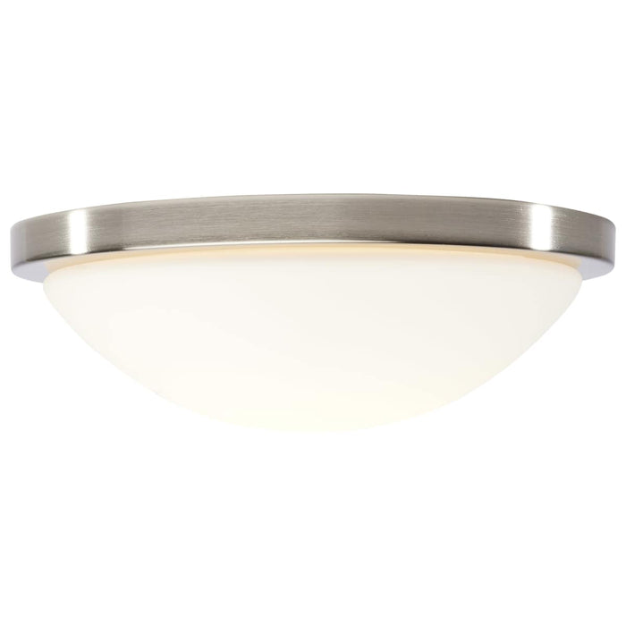Flush Mount Nuvo 62-1842 Button - 11 Inch LED Flush Mount Fixture - Brushed Nickel Finish - CCT Selectable - 120 Volts Nuvo