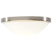 Flush Mount Nuvo 62-1842 Button - 11 Inch LED Flush Mount Fixture - Brushed Nickel Finish - CCT Selectable - 120 Volts Nuvo