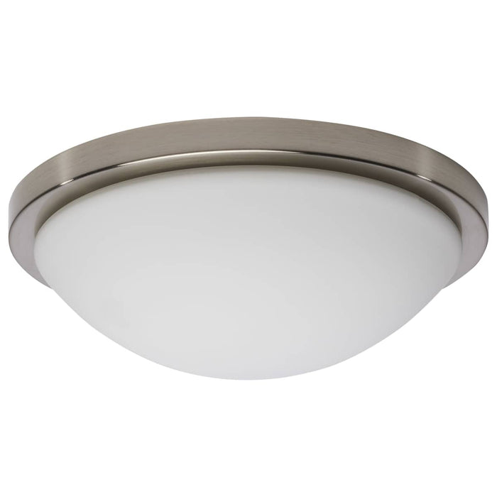 Flush Mount Nuvo 62-1842 Button - 11 Inch LED Flush Mount Fixture - Brushed Nickel Finish - CCT Selectable - 120 Volts Nuvo