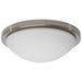 Flush Mount Nuvo 62-1842 Button - 11 Inch LED Flush Mount Fixture - Brushed Nickel Finish - CCT Selectable - 120 Volts Nuvo