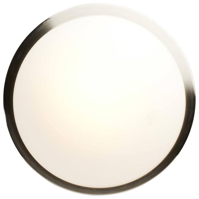 Flush Mount Nuvo 62-1842 Button - 11 Inch LED Flush Mount Fixture - Brushed Nickel Finish - CCT Selectable - 120 Volts Nuvo