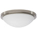 Flush Mount Nuvo 62-1842 Button - 11 Inch LED Flush Mount Fixture - Brushed Nickel Finish - CCT Selectable - 120 Volts Nuvo