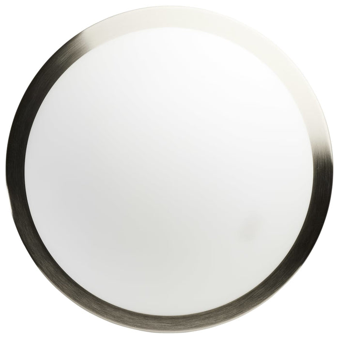 Flush Mount Nuvo 62-1843 Button - 13 Inch LED Flush Mount Fixture - Brushed Nickel Finish - CCT Selectable - 120 Volts Nuvo