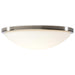 Flush Mount Nuvo 62-1844 Button - 17 Inch LED Flush Mount Fixture - Brushed Nickel Finish - CCT Selectable - 120 Volts Nuvo