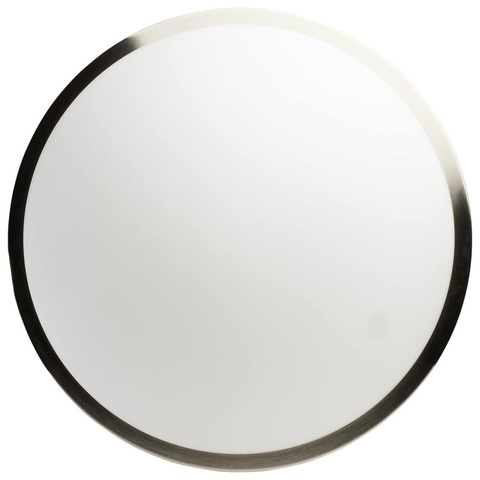 Flush Mount Nuvo 62-1844 Button - 17 Inch LED Flush Mount Fixture - Brushed Nickel Finish - CCT Selectable - 120 Volts Nuvo
