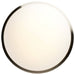 Flush Mount Nuvo 62-1844 Button - 17 Inch LED Flush Mount Fixture - Brushed Nickel Finish - CCT Selectable - 120 Volts Nuvo