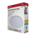 Flush Mount Nuvo 62-1850 11 Inch LED Cloud Fixture - 12.5 Watts - 27K/30K/35K/40K/50K CCT Selectable - Round Shape - White Finish - 120 Volt Nuvo