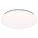 Flush Mount Nuvo 62-1851 11 Inch LED Cloud Fixture with Sensor - 11.5 Watts - 27K/30K/35K/40K/50K CCT Selectable - Round Shape - White Finish - 120 Volt Nuvo