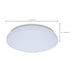 Flush Mount Nuvo 62-1851 11 Inch LED Cloud Fixture with Sensor - 11.5 Watts - 27K/30K/35K/40K/50K CCT Selectable - Round Shape - White Finish - 120 Volt Nuvo