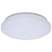 Flush Mount Nuvo 62-1851 11 Inch LED Cloud Fixture with Sensor - 11.5 Watts - 27K/30K/35K/40K/50K CCT Selectable - Round Shape - White Finish - 120 Volt Nuvo